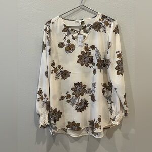 Floral Print Women's Top